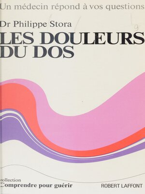 cover image of Les douleurs du dos